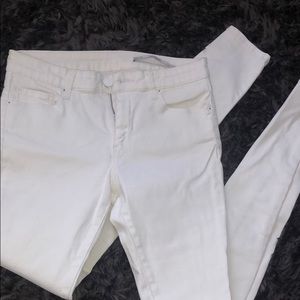 Zara White skinny jeans